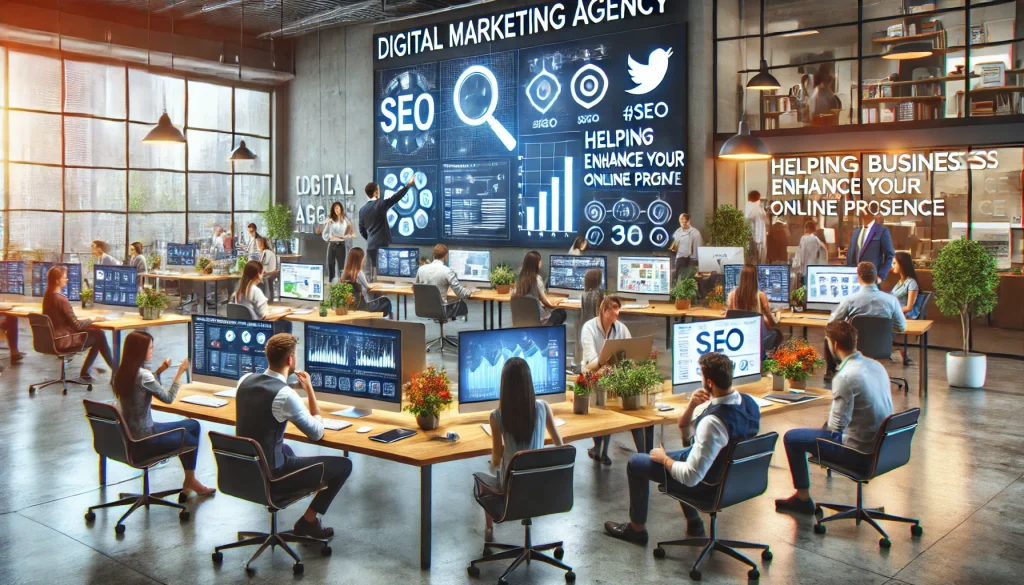 Ideas para Emprender 14 Agencia de Marketing Digital: Ayuda a Empresas a Mejorar su Presencia en Línea