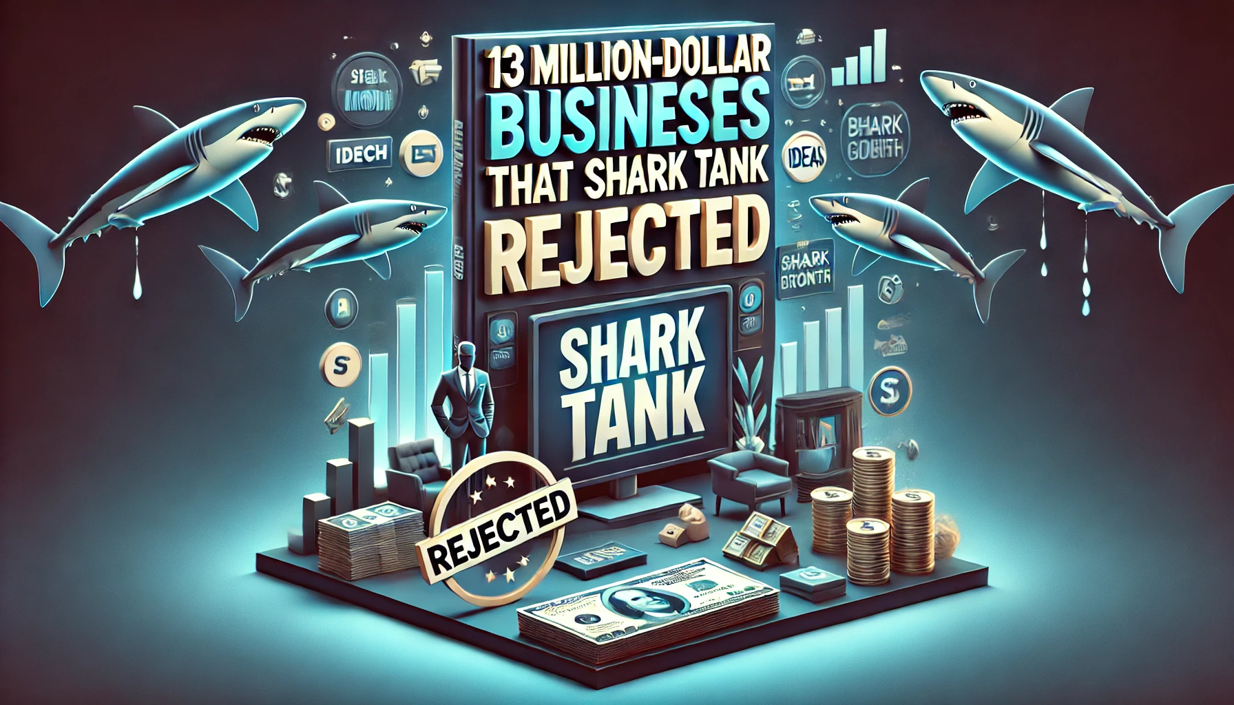 Negocios millonarios que Shark Tank rechazó