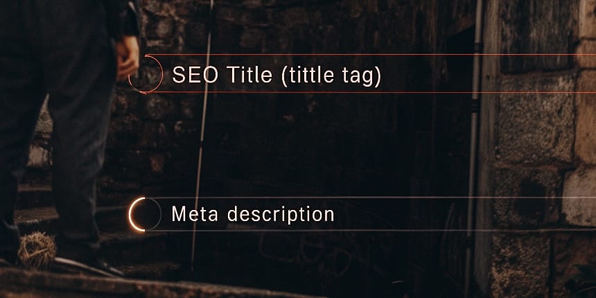 Ejemplo visual de un título SEO y meta descripción bien optimizados en un resultado de búsqueda de Google, comparado con uno mal optimizado.