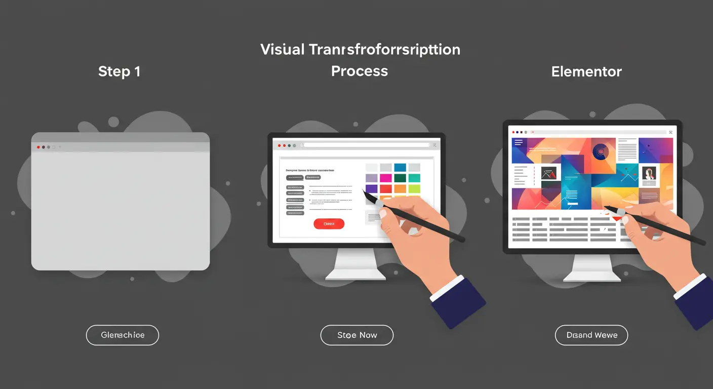 Transforma tu marca con un diseño personalizado en Elementor Transformación de una plantilla genérica a un diseño web personalizado y único gracias a Elementor.