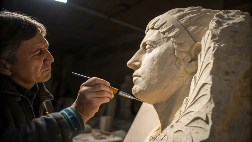 Análisis 360 de la productividad: la mano de un emprendedor aplicando un enfoque preciso en la tarea de mayor valor para esculpir su negocio.