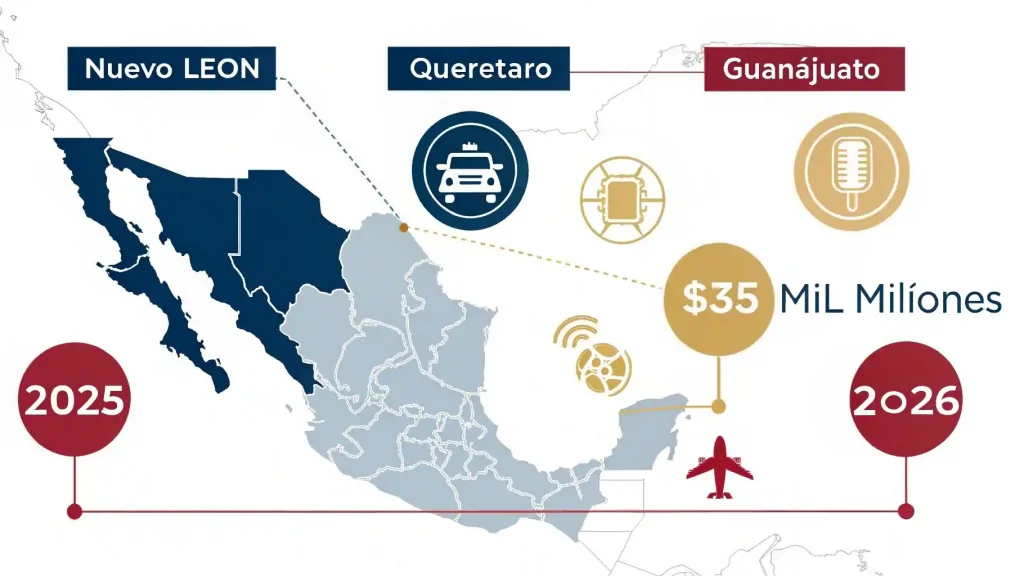 Nearshoring en México: La Ventana de $35 Mil Millones que Se Cierra en 2026 (Y Cómo Tu PYME Puede Capturar Su Parte) 2 El nearshoring en México tiene fecha de caducidad competitiva. No es que vaya a desaparecer, pero la ventana de oportunidad para empresas pequeñas y medianas se cierra entre 2025-2026. ¿Por qué? Tres razones críticas: